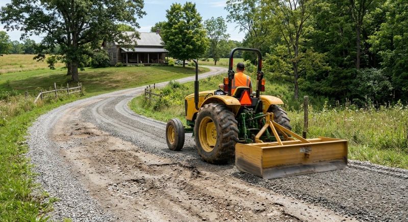Driveway Grading in Houston, TX