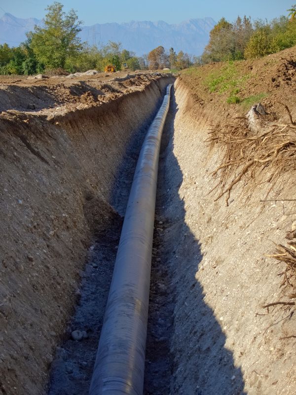 Irrigation Trenching in Houston, TX